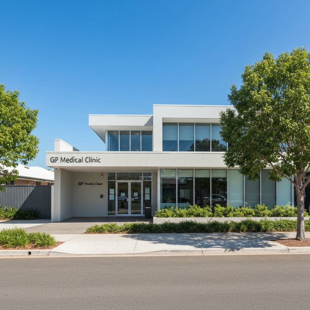 Exterior of Sandgate Nashville Medical Practice clinic building in Brighton, Brisbane